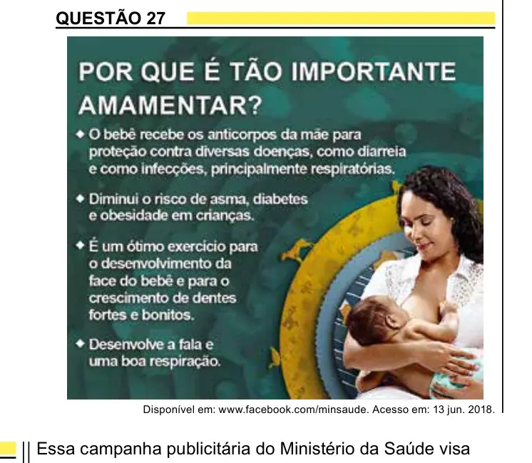Enunciado da questão 27 do ENEM 2023 Dia 1