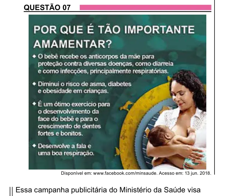 Enunciado da questão 7 do ENEM 2023 Dia 1