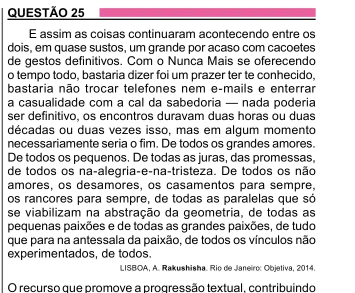 Enunciado da questão 25 do ENEM 2023 Dia 1