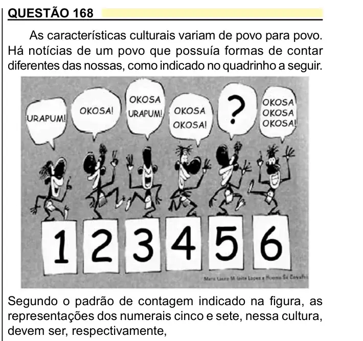 Enunciado da questão 168 do ENEM 2023 Dia 2