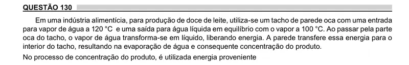 Enunciado da questão 130 do ENEM 2023 Dia 2