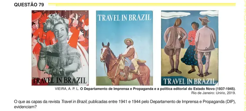 Enunciado da questão 79 do ENEM 2024 Dia 1