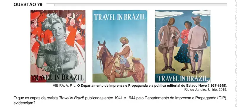 Enunciado da questão 79 do ENEM 2024 Dia 1